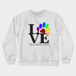 Polydactyl Key West Cats Crewneck Sweatshirt